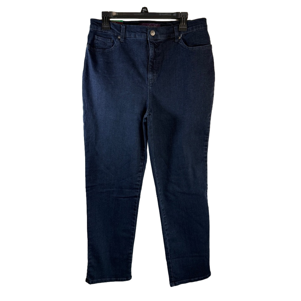 Gloria Vanderbilt Dark Wash Amanda Tapered Leg Classic Rise SKU1461